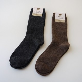 Vavisoo 女性專用 Dellin 高級羊毛喀什米爾長筒冬襪 2雙入