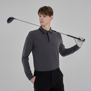 MILLET GOLF 男士暖刷毛PK Polo衫