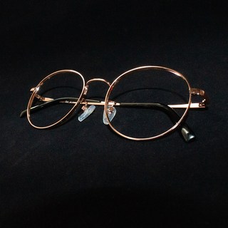 Blue Rabbit 空氣鈦圓框時尚眼鏡 抗藍光鏡片 BT3038 11g + 眼鏡盒