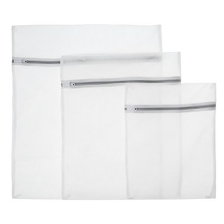 comet 方型洗衣袋組 L(60 x 50cm) + M(50 x 40cm) + S(40 x 30cm), 1組, 白色