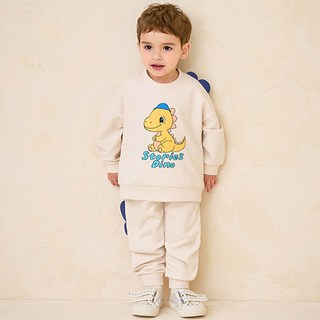 milkmile 兒童可愛恐龍上下裝套組