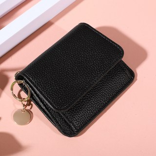 엘쏘 여성용 금속키링 미니 명함지갑