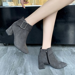 bellepe 女款Bison精美扣環踝靴