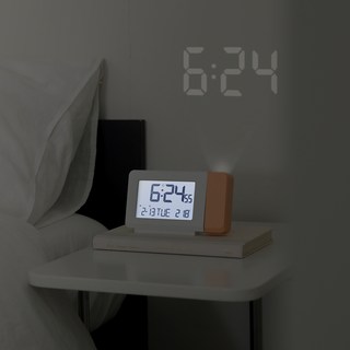 mooas Clear Beam 投影桌鐘, 橘色