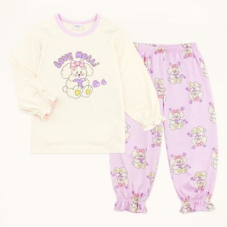 몰리멜리프렌즈 유아용 러블리바니 소프트터치 파자마 상하의 세트