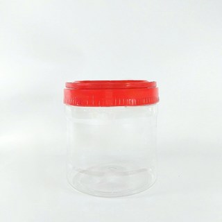 大廣口方形容器 1.16L + 紅色瓶蓋 PET瓶套組, 20套, 單品