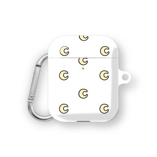 프루그나 디자인 에어팟 하드케이스, 달