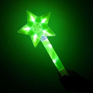 파티짱 LED 별봉 응원봉 야광 콘서트 응원 용품 도구, 04 그린, 1개