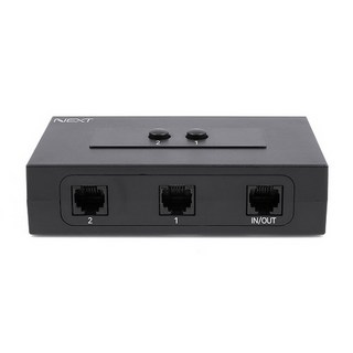 NEXT 2對1雙向手動切換器 RJ11/12, NEXT-2433TL