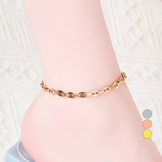 NOID-B 女款醫療鋼粗鍊簡約腳鍊