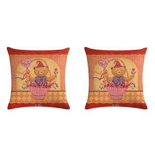 溫馨可愛的小熊是我的朋友抱枕套 2件組