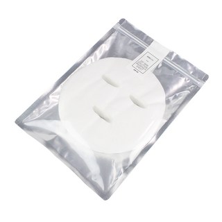 COACOS DIY 肌膚解決方案純棉紗布面膜紙 50片, 單色, 50件