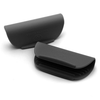 Silicone Story 白金矽膠廚房鍋具把手 黑色 2個
