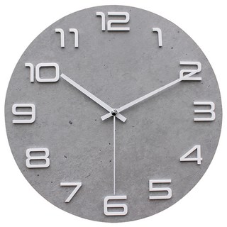 Seeun Design 室內掛鐘, 石灰色