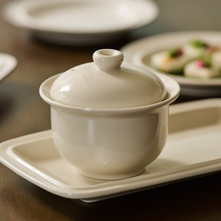 윤도자기 메종오브제 코지 계란찜기 세트, 오트, 1세트