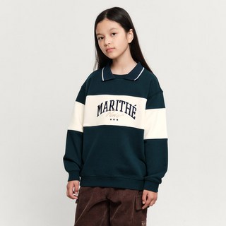 MaritheFrancoisGirbaud 兒童款 COLLAR SWEATSHIRT