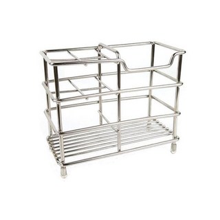 RIVER-GREEN 不鏽鋼牙刷架, 1組, 銀色