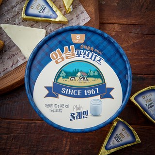 농협식품 임실 포션치즈 플레인, 15g, 1개, 8개입