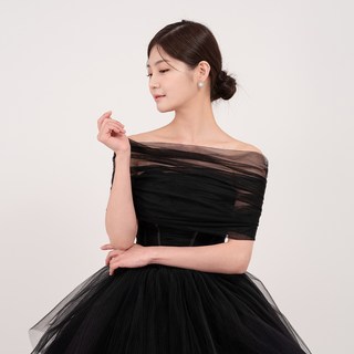 lilydress 女性蒙布朗透視短版罩衫 LABL25
