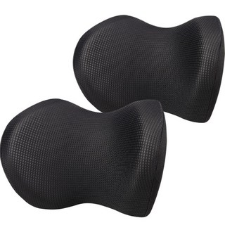 Body Official 正確姿勢車用頸枕, 黑色, 2個