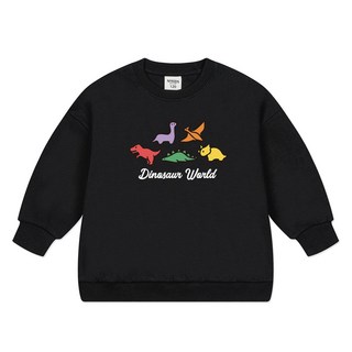 nykids 兒童恐龍世界寬鬆大學T恤 W127