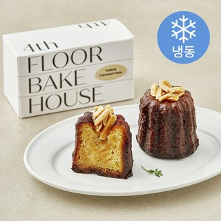 사층빵집 솔티드 카라멜넛츠 까눌레 (냉동), 50g, 1개, 2개입