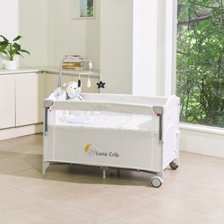 Mong Sure Luna Crib 嬰兒床, 淺灰色