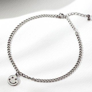 NOID-B 女性醫療鋼迷你微笑堅固鍊腳鍊