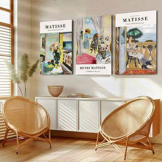 funyz 纖薄畫框 馬諦斯名畫 泡棉板海報 畫框組 亨利繪畫B, 無