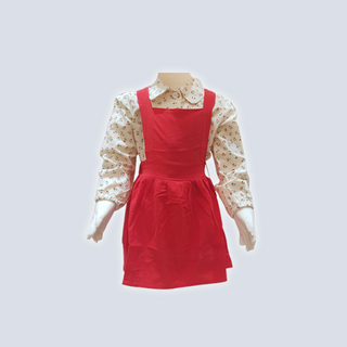 微笑爸爸 女童Dolls碎花襯衫連身裙套裝