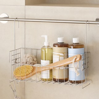 메종치비네 304 스텐 걸이형 수납 바스켓, 1개