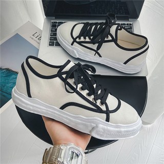 男士帆布平底時尚運動鞋 GH19_RD_423