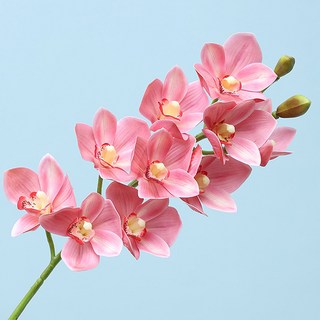 牡丹花室內裝飾人造花 2入 YT_RC045, 淺粉紅色