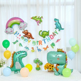 P&B UNITY 侏羅紀恐龍派對生日氣球組合, 1套, 混合顏色