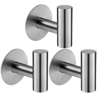 comet 高級款 黏貼式 多用途 掛勾, 銀, 3個