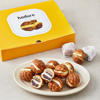 호두르 앙버터 쌀 호두과자 + 쇼핑백, 18g, 20개입, 1개