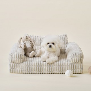 Woolly 寵物BongBong Pet沙發, 1個, 淺灰色