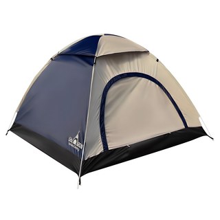 Sharon 自然露營一鍵式防水帳篷 海軍藍 3-4人用
