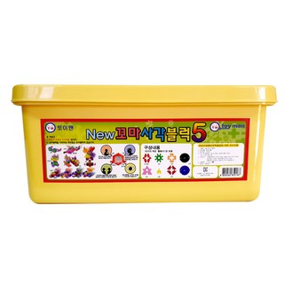 Toyman New Kkoma 方形積木5 標準型 196片, 1組, 多色