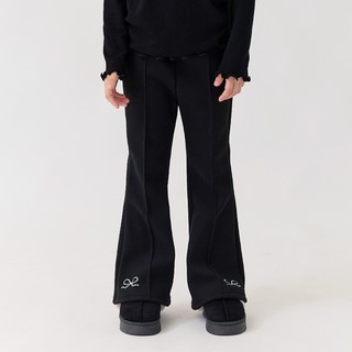 Bebezoo 冬季蝴蝶結喇叭褲