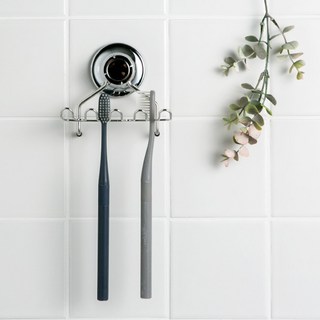 MARKET B QQUAC 4孔牙刷架 GM3010D, 單一顏色, 1個