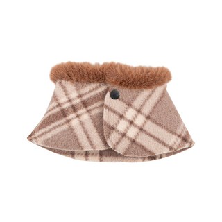 pecanori ZESPA 寵物 Bobori 披肩 M PECA6741B, 棕色, 1個