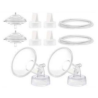 maymom 電動吸乳器4in1全配組 Avent/貝瑞克/優合/馨乃樂部分機型適用 25mm, 1組, 透明色