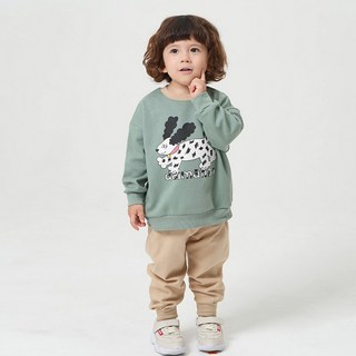 KIDSCOMO 男童花生上下衣套裝