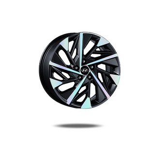 벤딕트 차량용 알로이 휠 홀로그램 스티커, 리플렉터