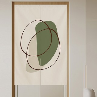 daysoy 多款手繪風格門簾, 14 共存之圓