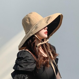 Better Buys 女性雙色寬帽簷遮陽帽