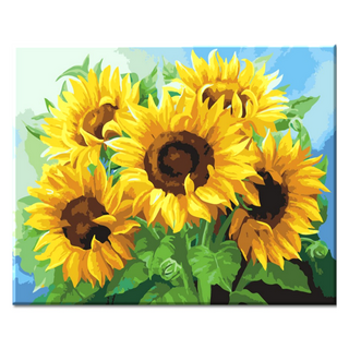 Momofix Painting atelier DIY 名畫繪製組 60 x 75 cm, 黃色, 1組