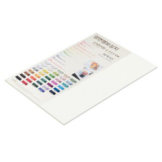 종이문화 다빈치엠보 양면엠보싱지 180g NO1 화이트, 10개