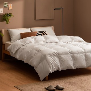zerooclock 標準鵝絨飯店被子 400g, 象牙白